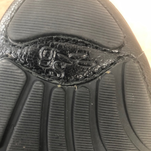 Gentle Soul black leather comfort flats size 7.5 - Picture 3 of 8